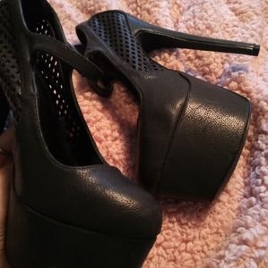 Stiletto high heels